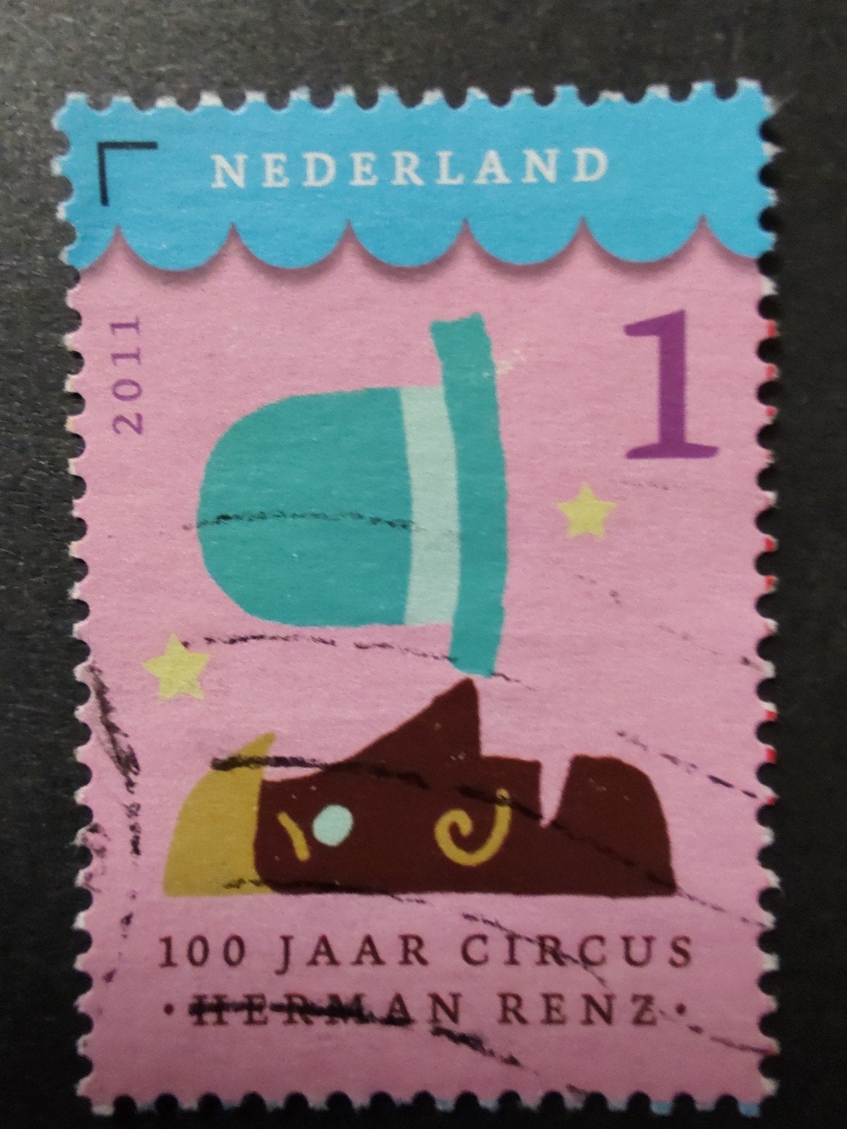 2872 equilibrist 2011 circus Renz, Ophalen of Verzenden
