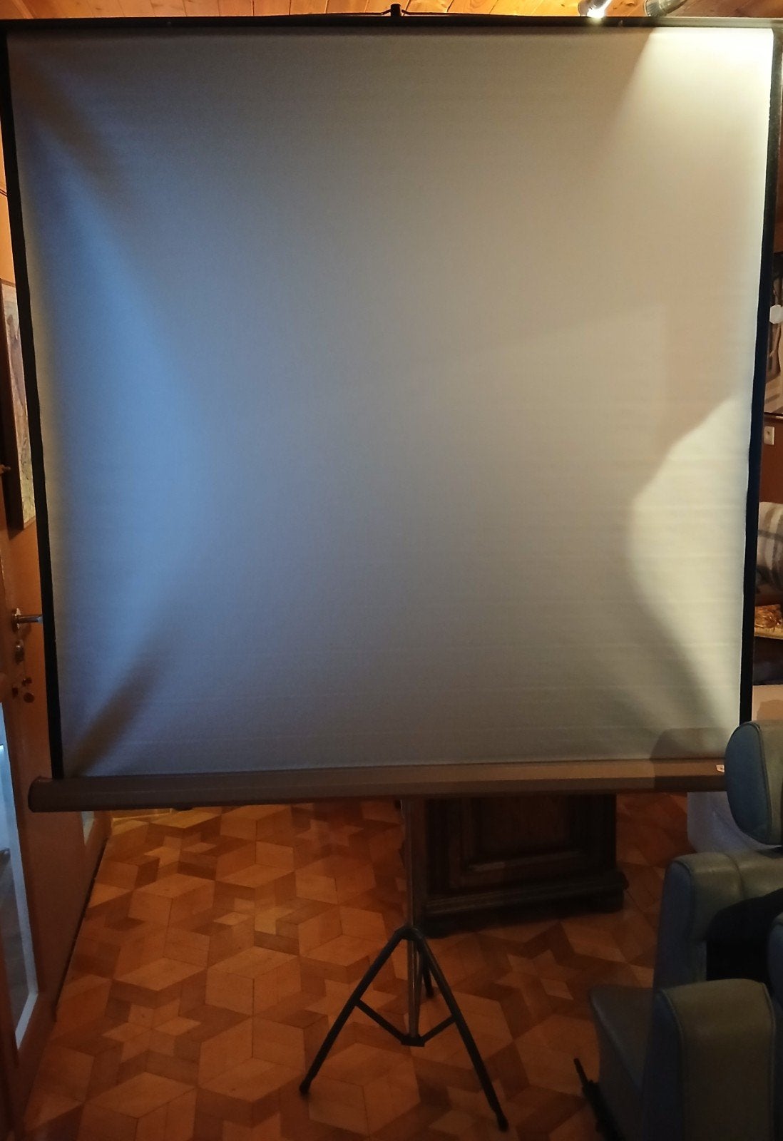 Vintage projector scherm, Verzenden, Zo goed als nieuw