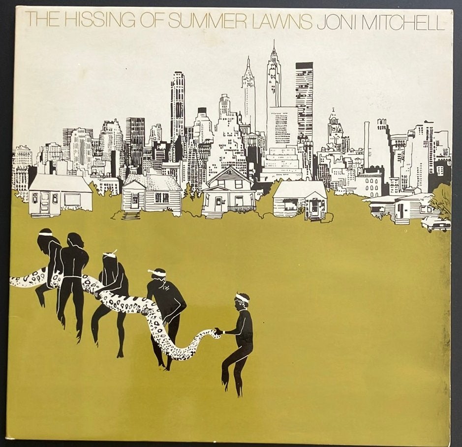 Joni Mitchell - The Hissing Of Summer Lawns - LP - 1975, Ophalen of Verzenden, Gebruikt, 12 inch