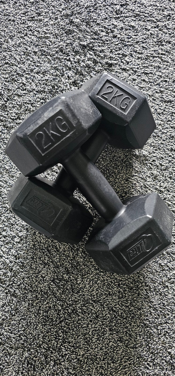 Dumbbells 2KG - Set van 2, Ophalen, Gebruikt, Armen, Dumbbell