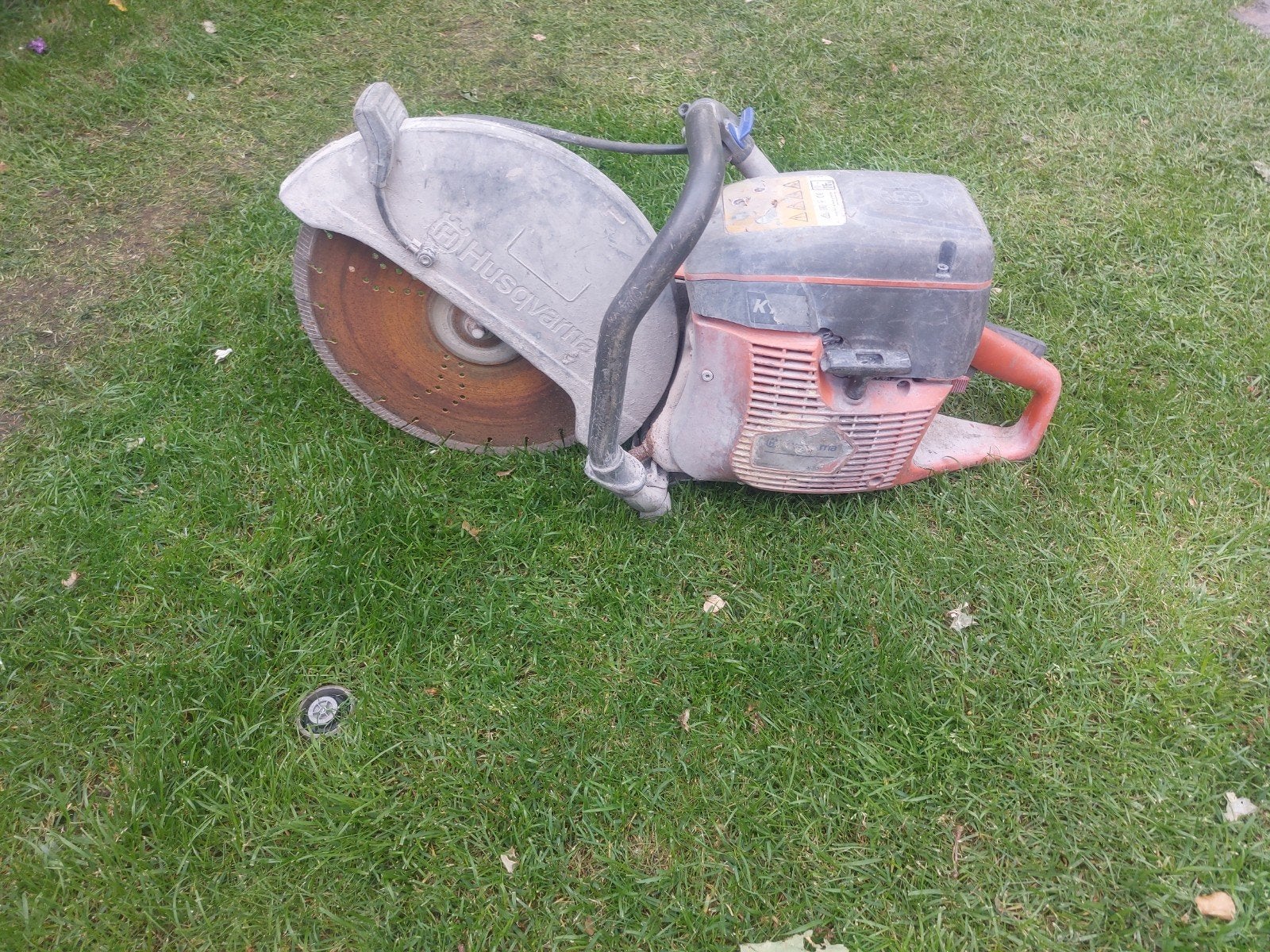 Bandenzaag husqvarna k760, Ophalen, Gebruikt, 1000 watt of meer, Overige typen