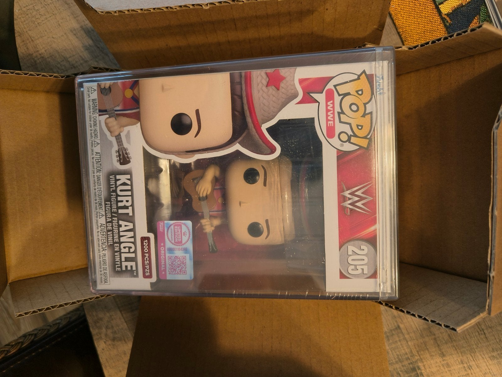 Funko Pop! WWE Kurt Angle Cowboy Hat Limited Edition, Ophalen of Verzenden