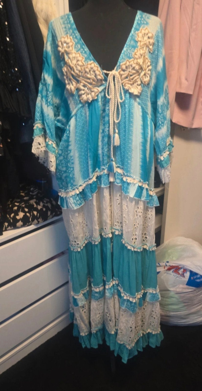 Sumitra Jurk Ibiza Stijl - Nieuw, Maat 38-42, Sumitra, Ophalen of Verzenden, Nieuw, Maat 42/44 (L)