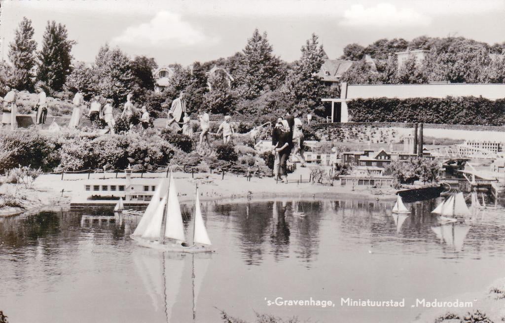 08260 's Gravenhage - Miniatuurstad Madurodam - 1966, Verzenden, 1960 tot 1980, Ongelopen, Zuid-Holland