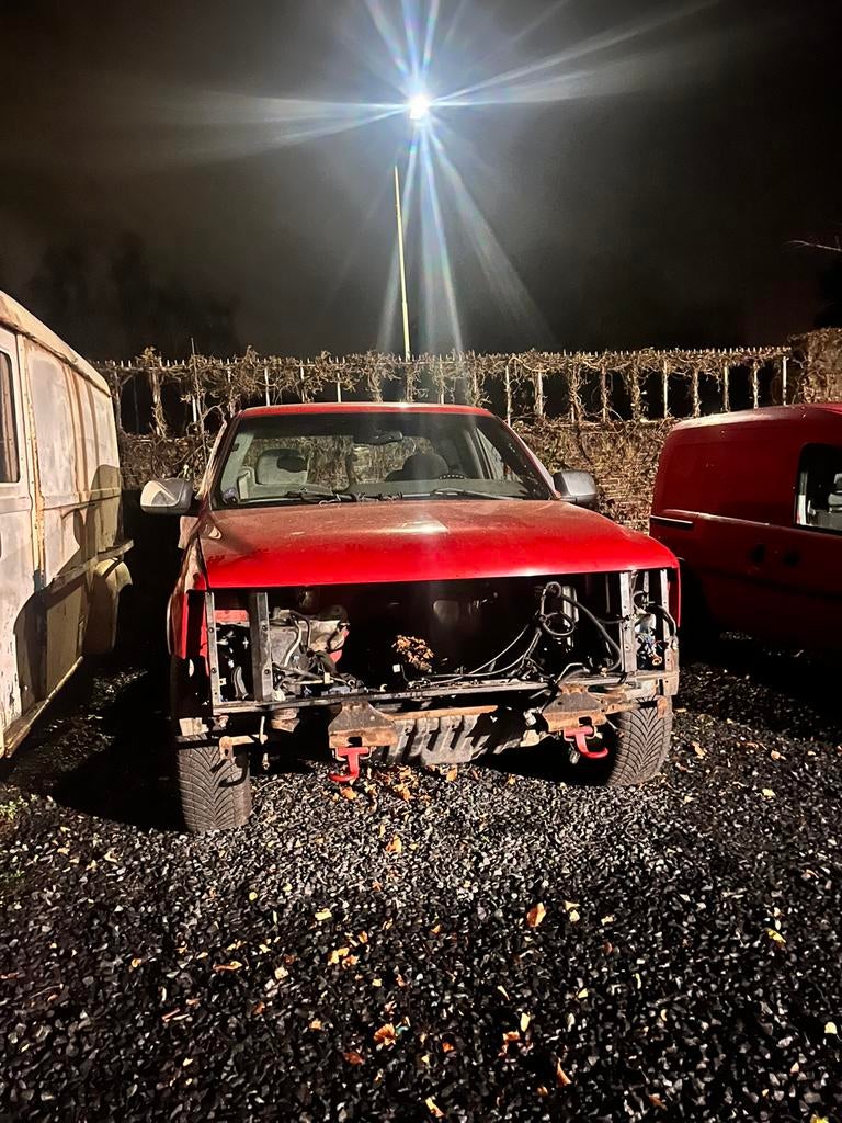 Bj. 2000 Chevy Silverado zonder motor, bak en aandrijfas, Ophalen, Chevrolet