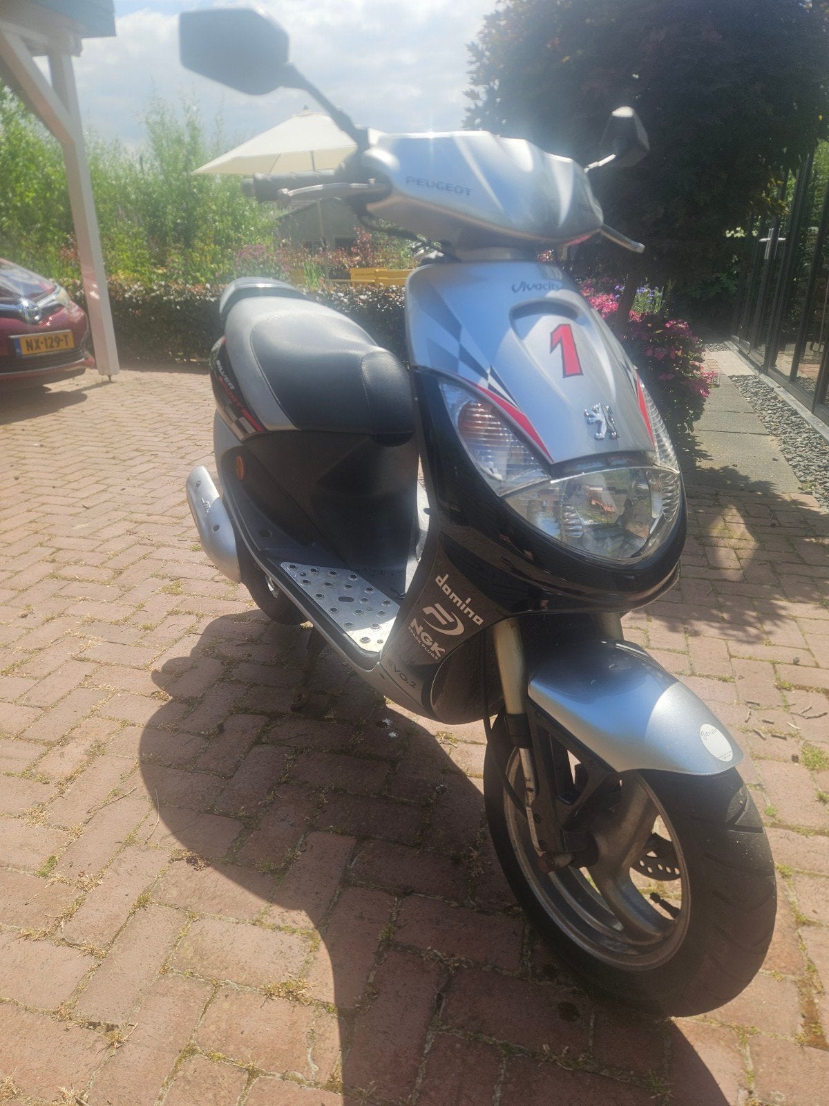 Nette Peugeot Vivacity 70cc Malossi 2e eigenaar, Ophalen, Tweetakt, Gebruikt, Vivacity