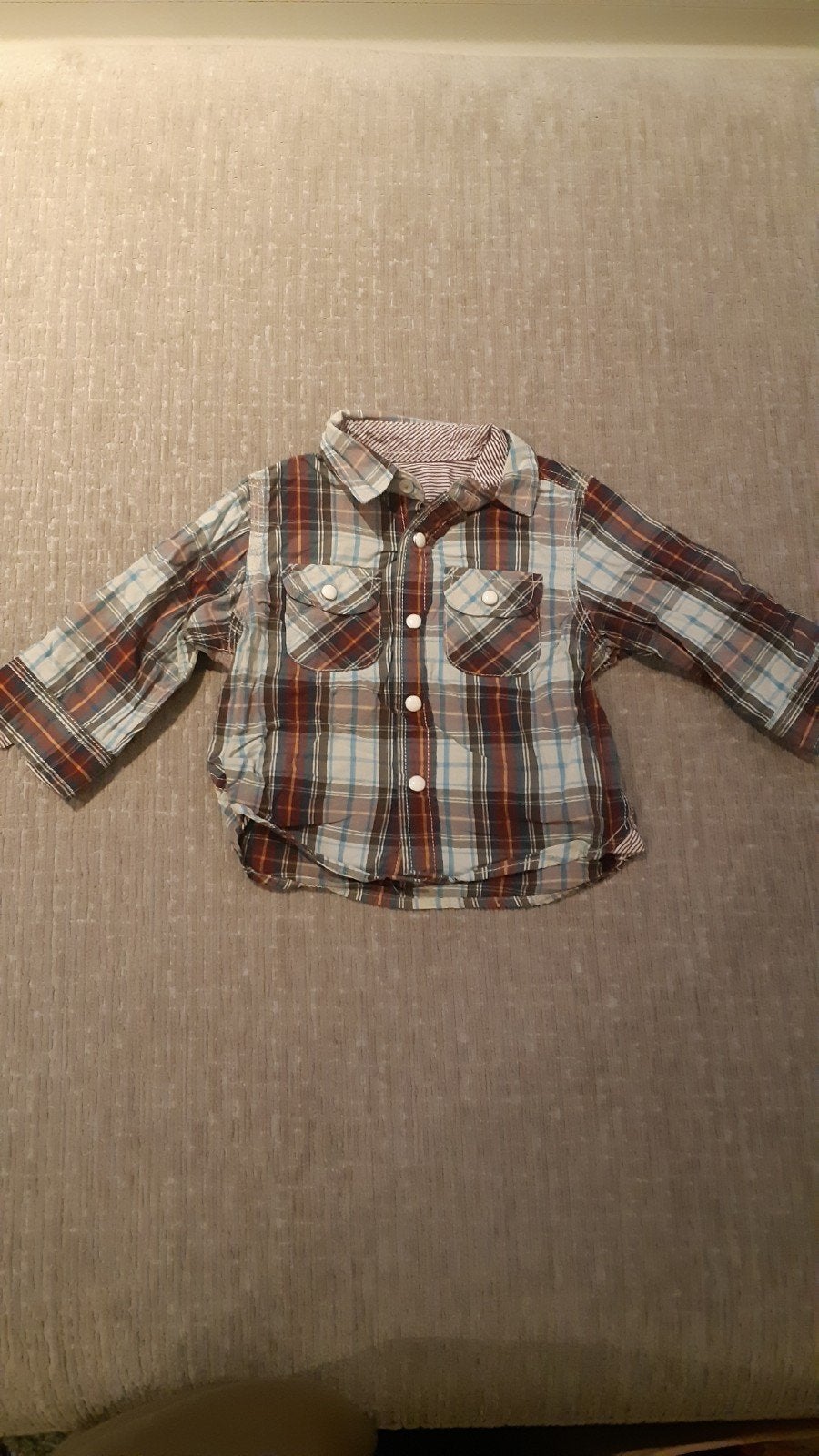 Blousje maat 86, Kinderen en Baby's, Babykleding | Maat 86, Ophalen of Verzenden, Gebruikt, Jongetje, Overhemdje of Bloesje