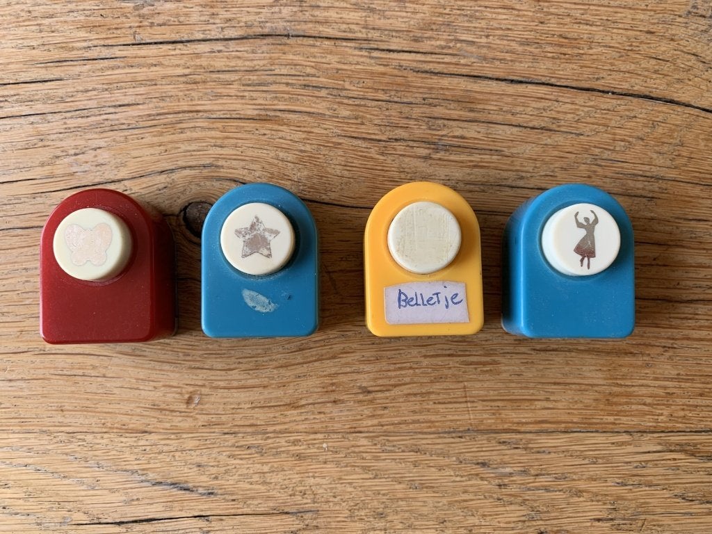 Stansvormen 4 stuks, Ophalen of Verzenden, Zo goed als nieuw