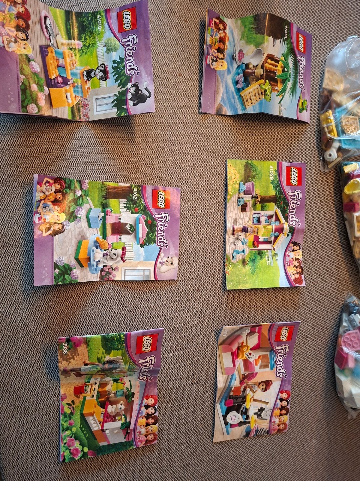 Lego Friends 11 setjes en overige stenen, Ophalen, Lego, Friends, Zo goed als nieuw