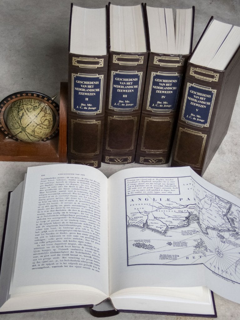 Geschiedenis van het Nederlandsche Zeewezen, 6 delen, Boeken, Ophalen, Gelezen, Johannes Cornelis de Jonge