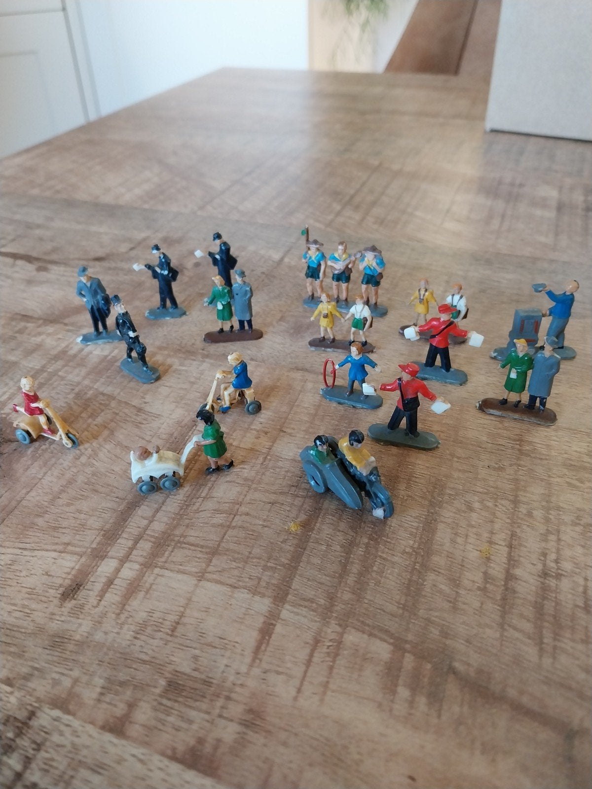 Siku, oude figuren, jaren '50., Ophalen of Verzenden, Gebruikt