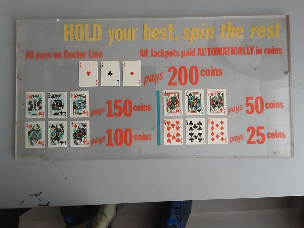 Bally slotmachine toppers, Ophalen of Verzenden
