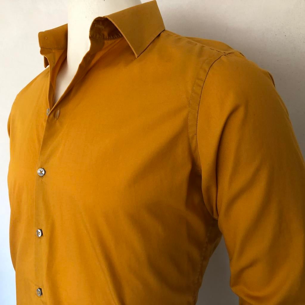 Strellson shirt - overhemd - slim fit heren, Verzenden, Zo goed als nieuw, Overige kleuren, Halswijdte 39/40 (M)
