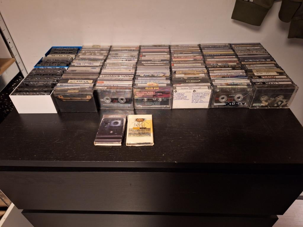 Unieke verzameling 135+ Cassettes | Acid, Techno, Tekno, IDM, Gebruikt, Overige genres, Ophalen of Verzenden, Voorbespeeld