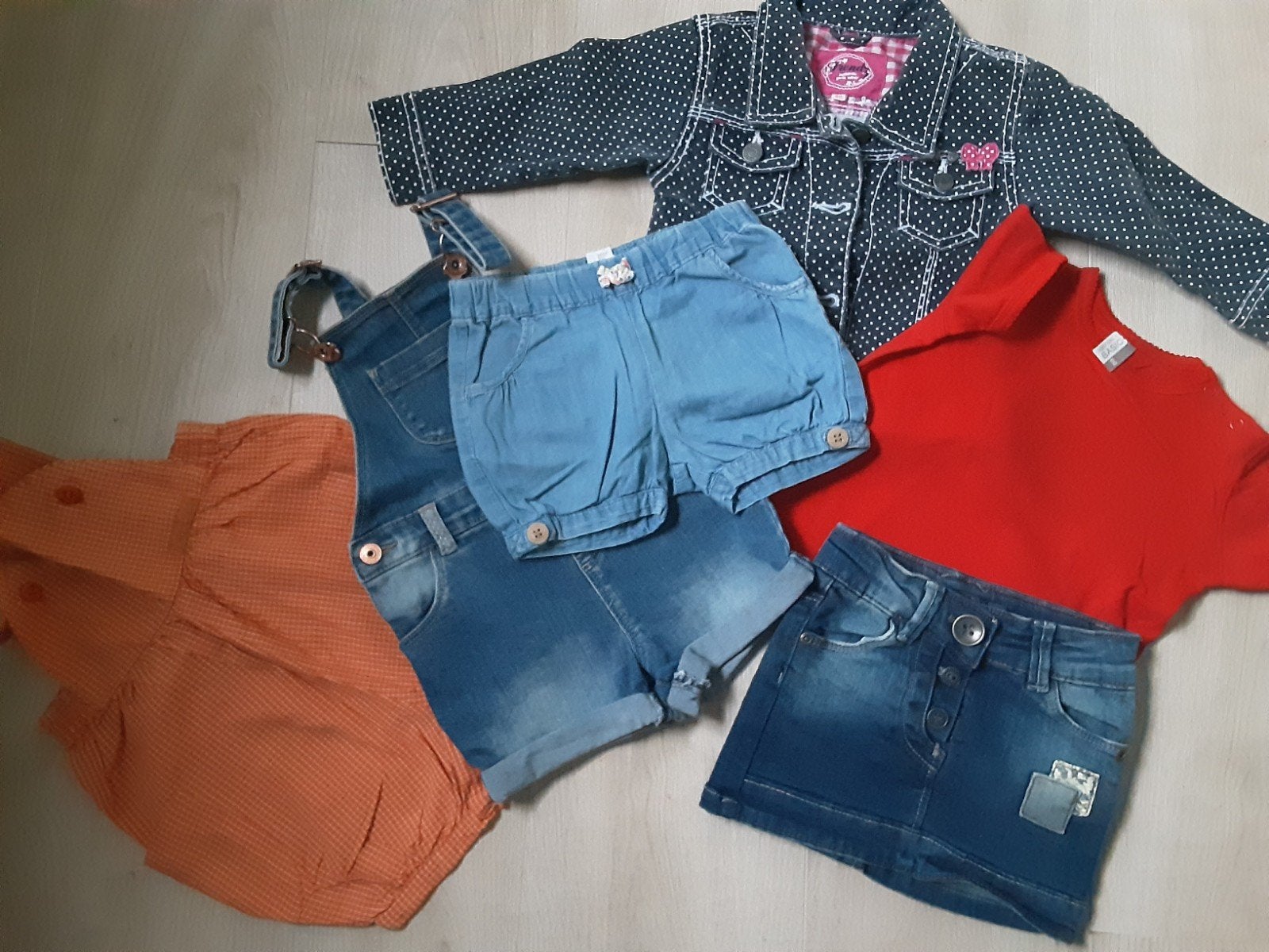 Zomerse kledingbundel voor meisjes, maat 80 (6 stuks), Ophalen of Verzenden, Maat 80
