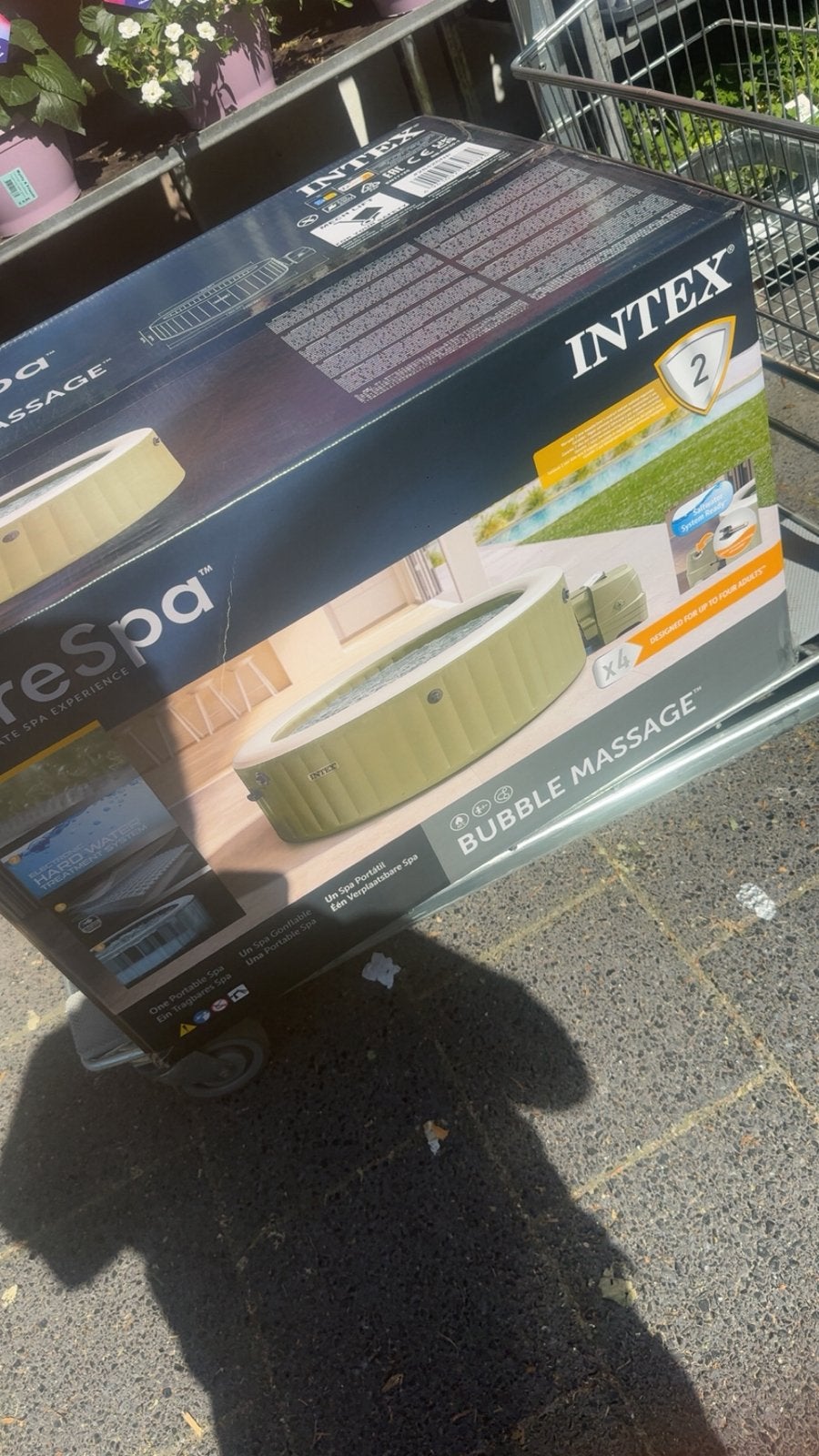Intex bubble massage jacuzzi, Ophalen, Zo goed als nieuw