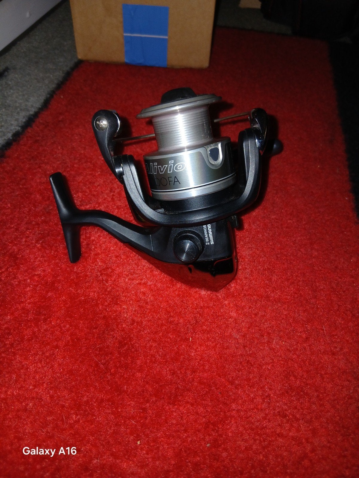 Keurige Shimano Alivio 4000FA, Watersport en Boten, Hengelsport | Roofvissen, Ophalen, Zo goed als nieuw, Molen