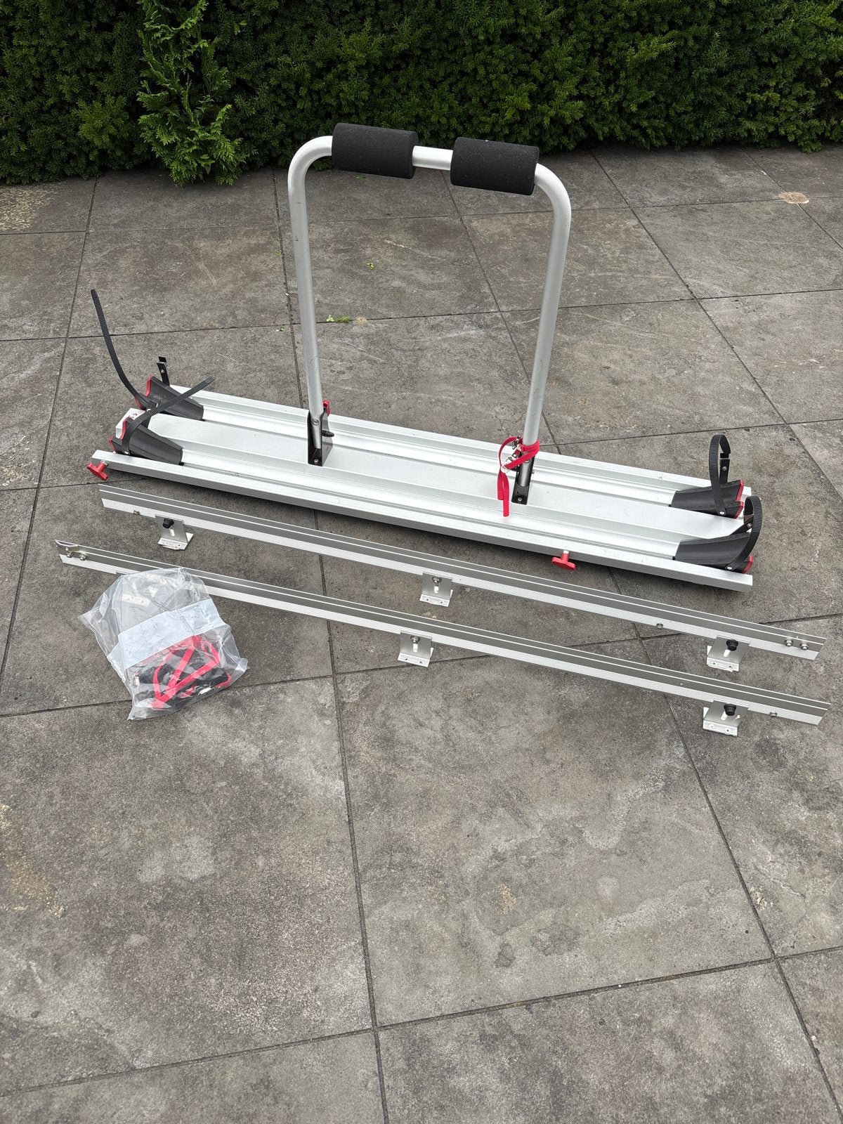 Fiamma fietsendrager voor 2 fietsen, Ophalen of Verzenden, 2 fietsen, Gebruikt, Achterklepdrager