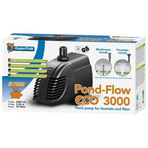 Superfish Pond Flow Eco 3000, Ophalen of Verzenden, Nieuw, Vijverpomp