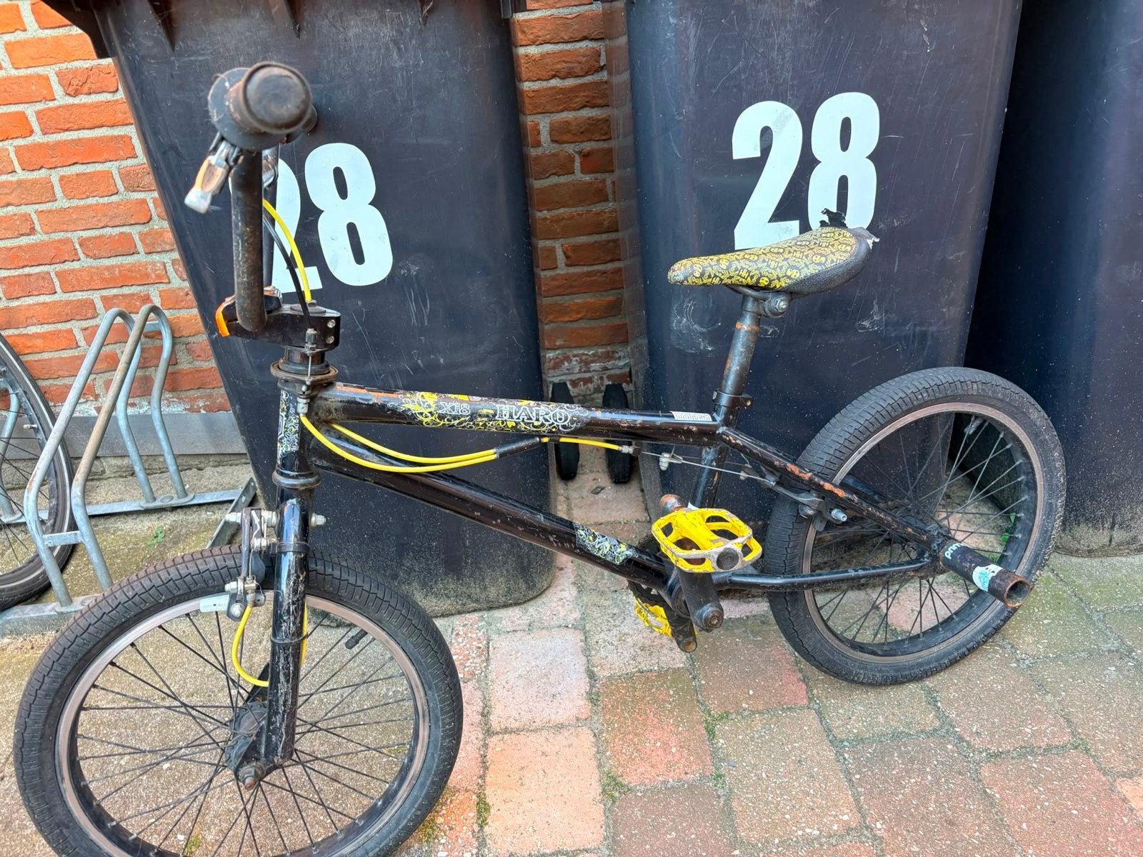 Haro BMX, Ophalen, Gebruikt, Staal, Velgrem