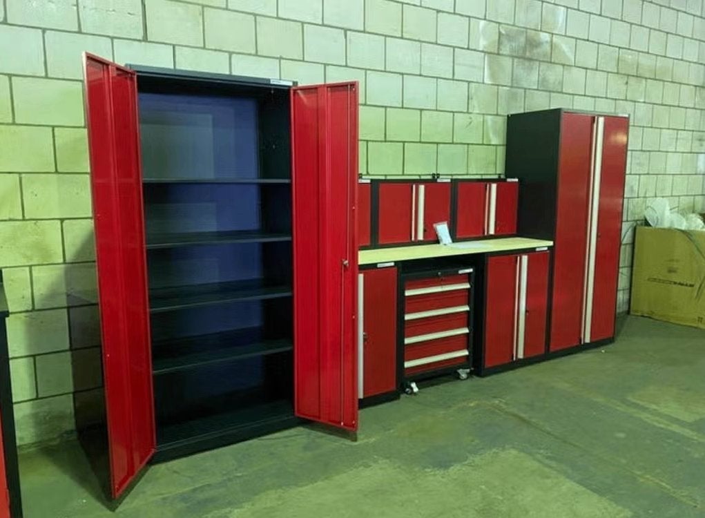 werkplaats inrichting 405 x 202 incl gereedschapswagen nieuw, Ophalen, Nieuw