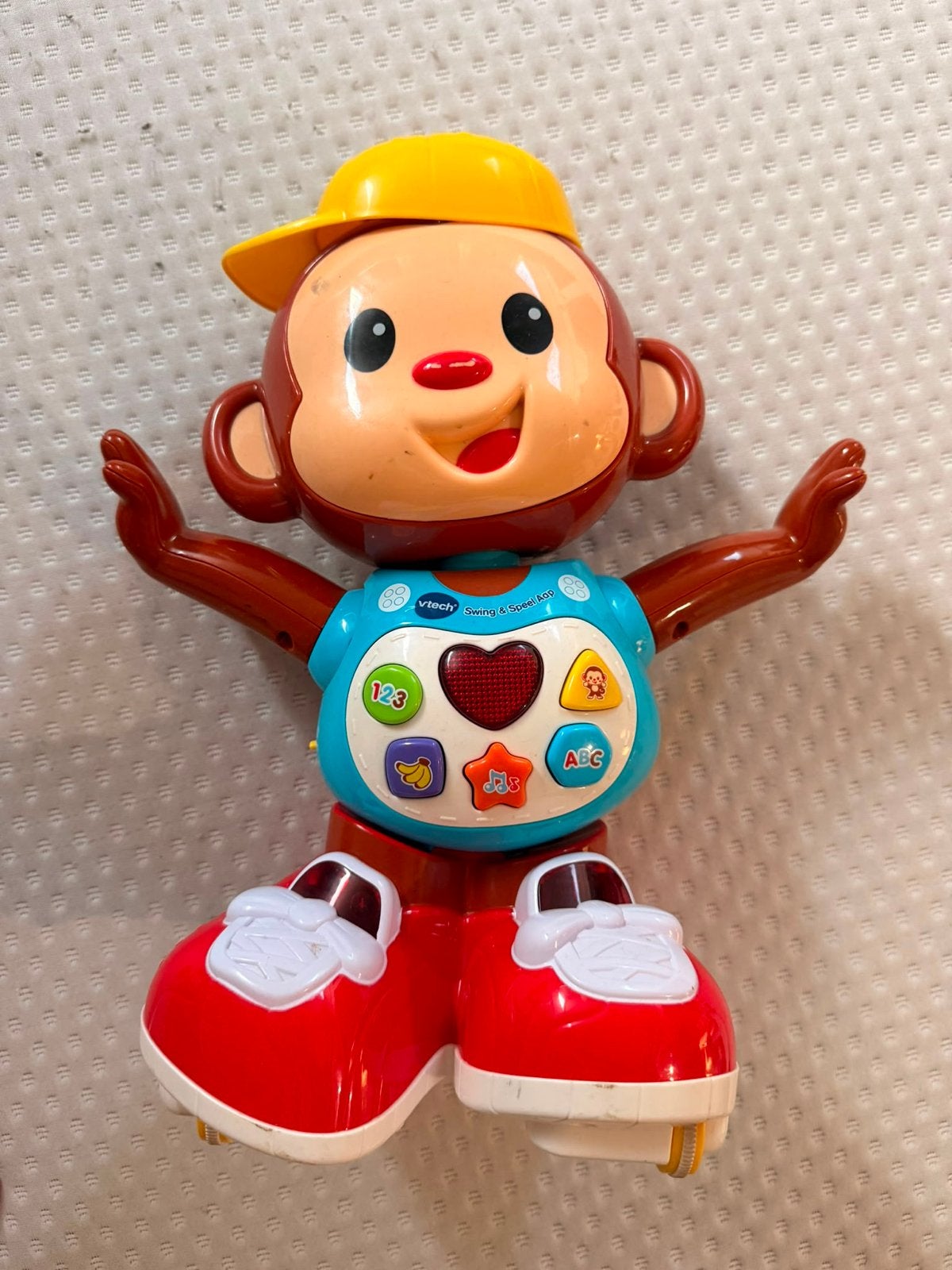 VTech Swing & Speel Aapje - Interactief Speelgoed, Kinderen en Baby's, Speelgoed | Vtech, Ophalen, Zo goed als nieuw, 6 maanden tot 2 jaar