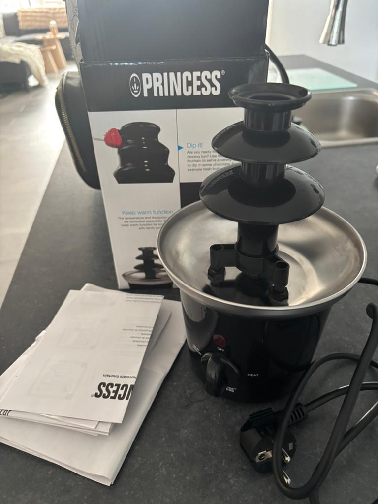Princess chocolade fontein, Huis en Inrichting, Keuken | Keukenbenodigdheden, Ophalen of Verzenden, Zo goed als nieuw