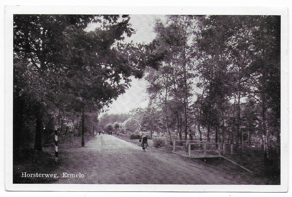 Ermelo Horsterweg Oude Gelopen Ansichtkaart (B649), Ophalen of Verzenden, 1960 tot 1980, Gelopen, Gelderland