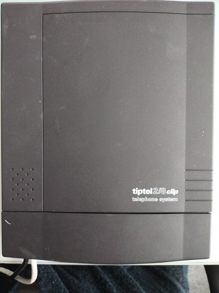 telefooncentrale TipTel 2/8 clip, Ophalen of Verzenden, Gebruikt, Analoge centrale