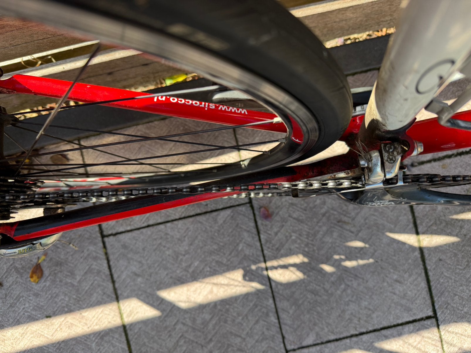 Foto 3 van Vintage Racefiets - Framemaat 54 - Sirroco