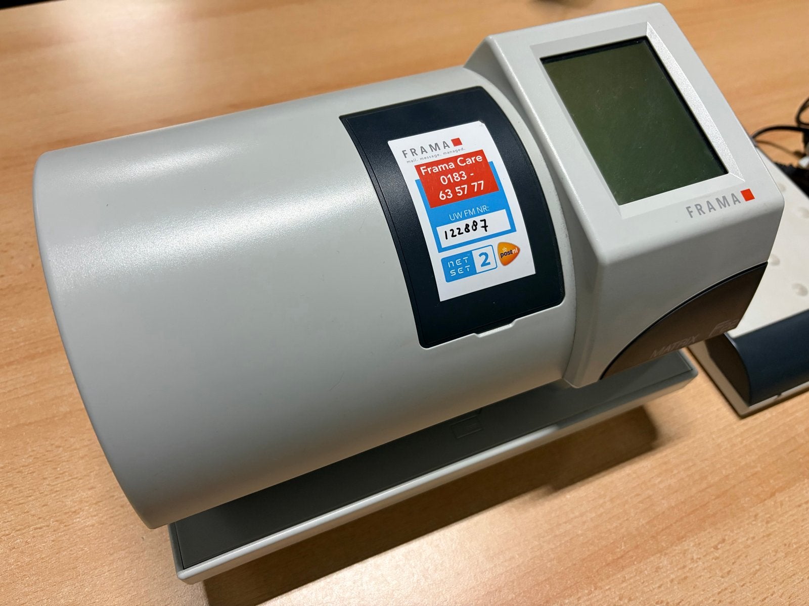 Frama Matrix F22 Frankeermachine, Ophalen, Gebruikt, Overige typen