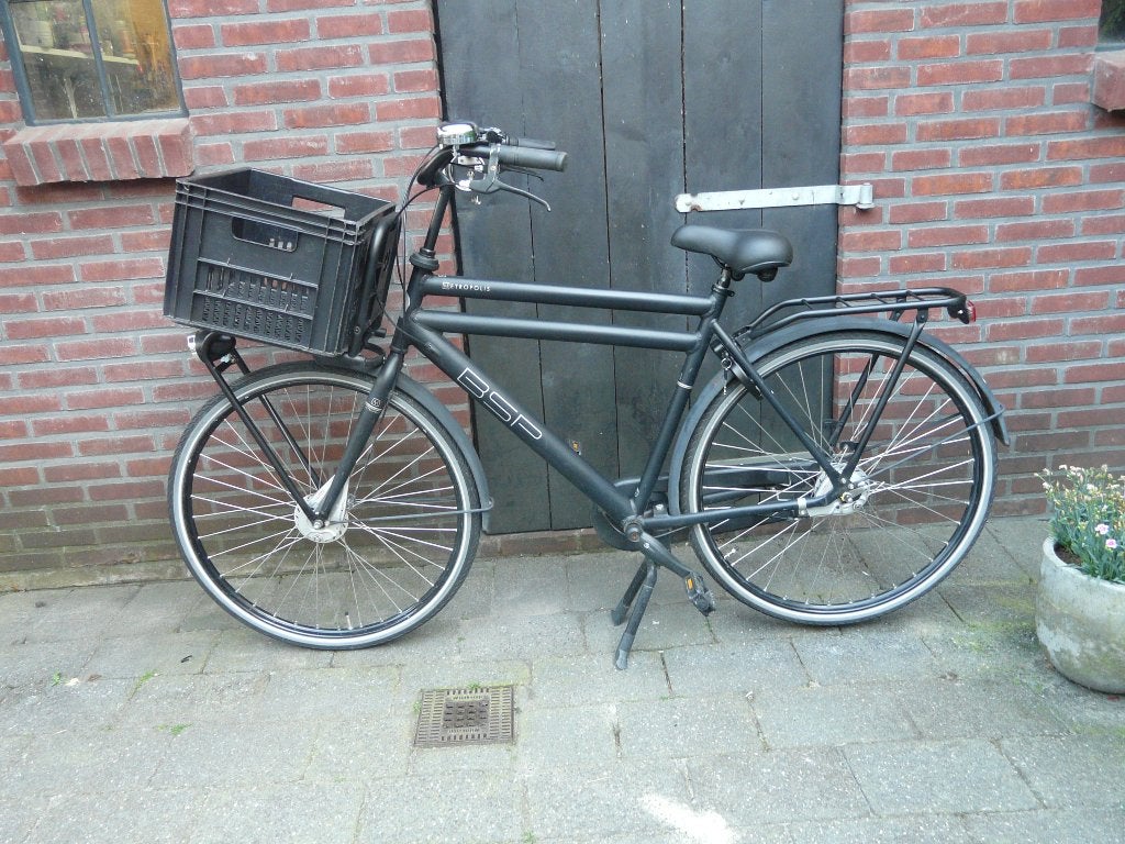 EEN SCHITTERENDE 28 INCH BSP METROPOLIS HERENFIETS., Versnellingen, Zo goed als nieuw, 57 tot 61 cm, Ophalen