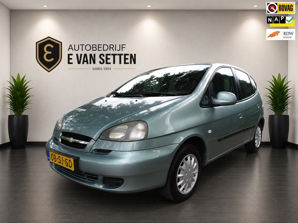 Chevrolet Tacuma 1.6-16V Spirit Airco/Trekhaak, Auto's, Chevrolet, Gebruikt, Elektrische ramen, Origineel Nederlands, Handgeschakeld
