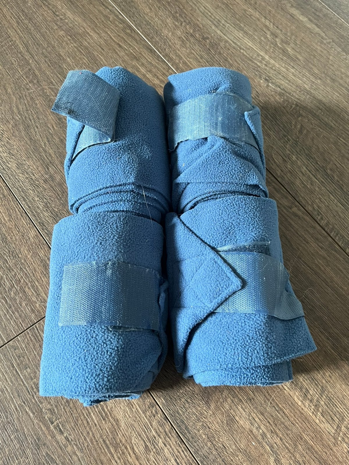 Fleece bandages blauw, maat Full, Dieren en Toebehoren, Paarden en Pony's | Beschermers, Bandages, Dressuur, Ophalen of Verzenden