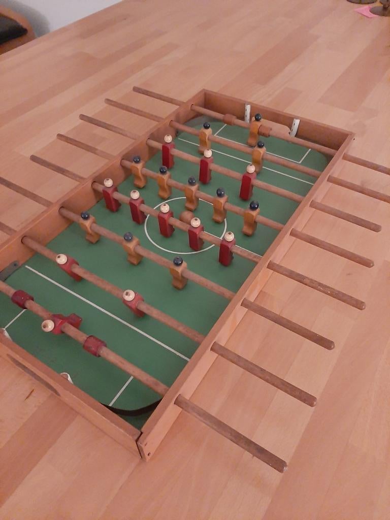 Vintage Tafelvoetbalspel, Ophalen, Gebruikt