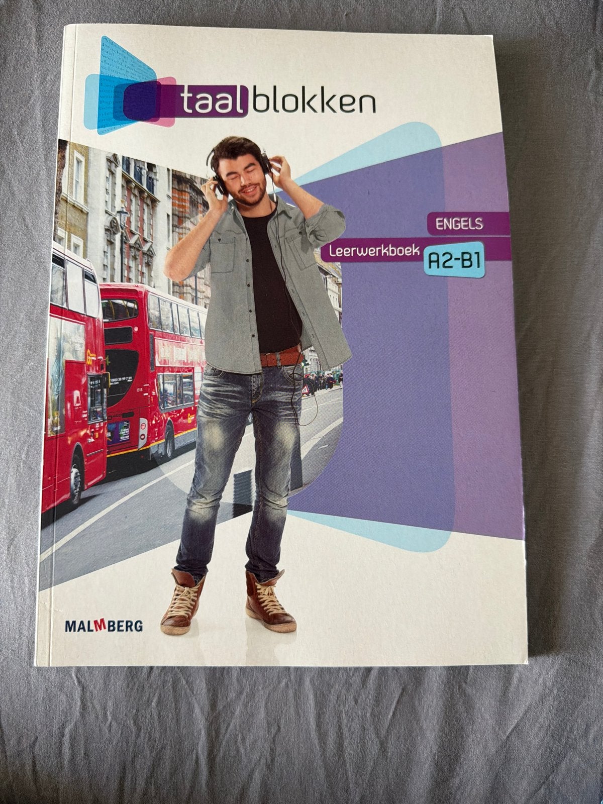 Taalblokken Engels A2-B1 Leerwerkboek Malmberg, Ophalen of Verzenden, Zo goed als nieuw, Non-fictie