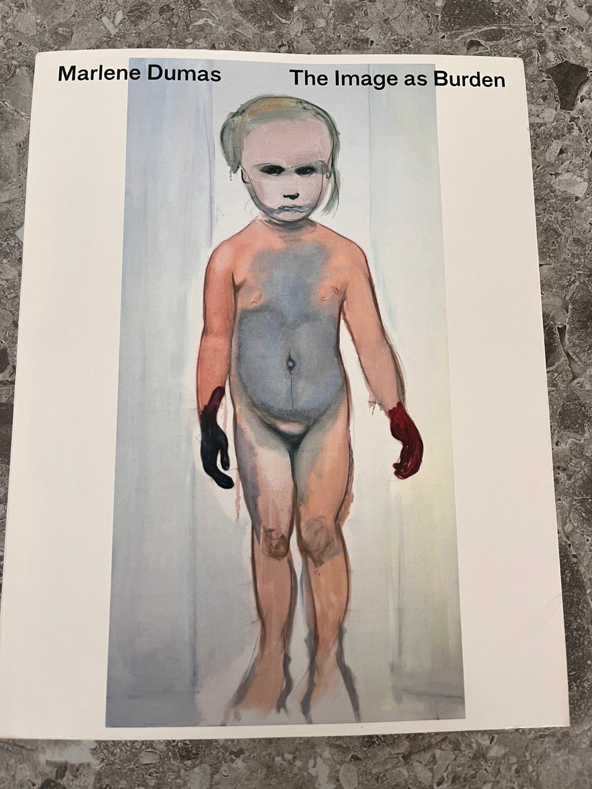 Marlene Dumas - The Image as Burden - Stedelijk Museum, Boeken, Literatuur, Zo goed als nieuw, Nederland, Ophalen of Verzenden