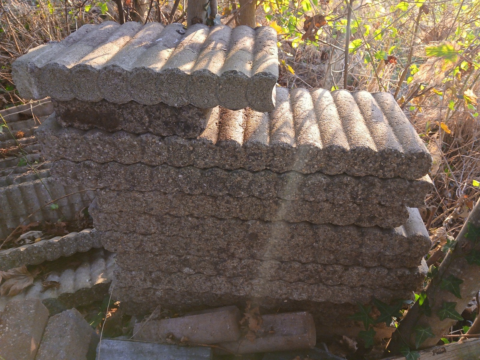 beton banden, Tuin en Terras, Ophalen, Gebruikt, Minder dan 100 cm