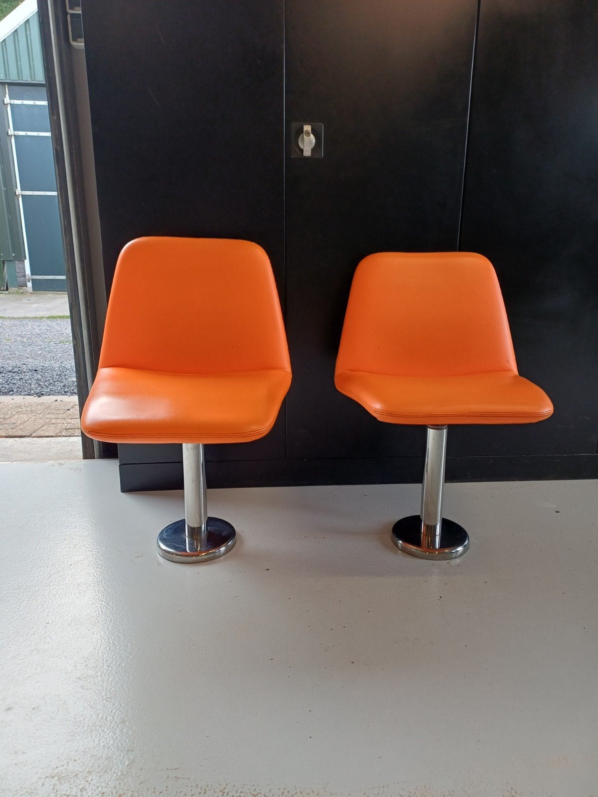 Johanson Design Krukken Oranje - Cafetaria/Wachtkamer, Ophalen, Gebruikt, Overige materialen