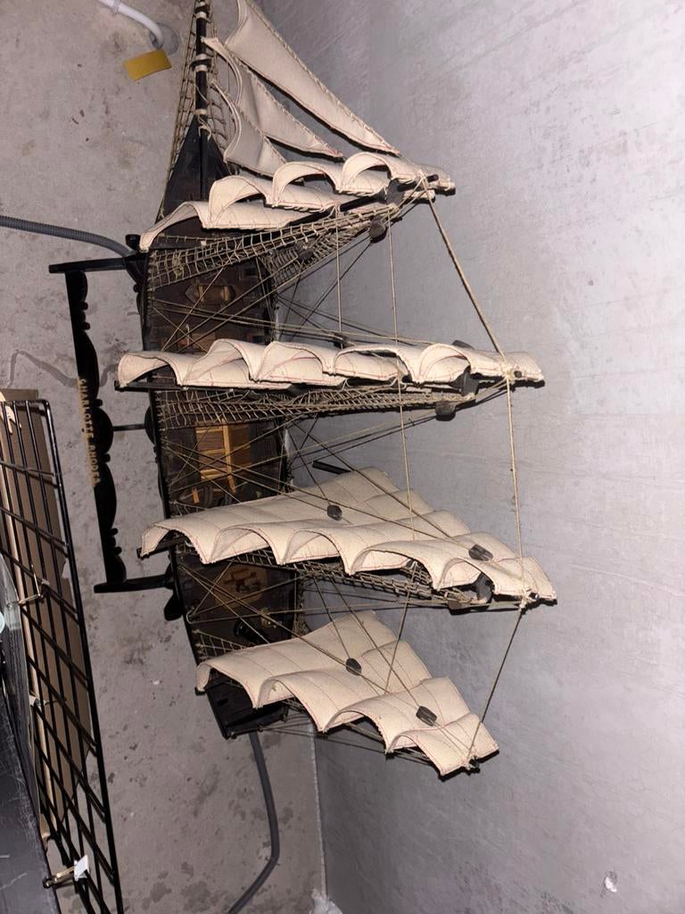 Charlotte Rhodes modelschip, Hobby en Vrije tijd, Modelbouw | Boten en Schepen, Ophalen, Zo goed als nieuw
