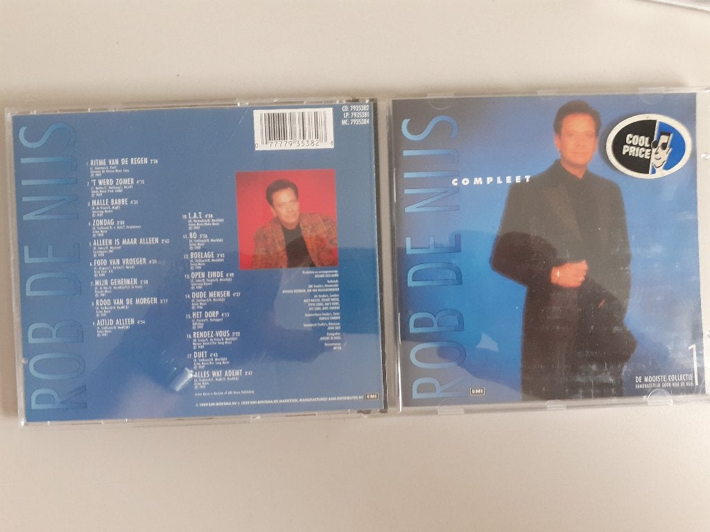 ROB DE NIJS - COMPLEET cool price €9, Ophalen of Verzenden, Zo goed als nieuw, Levenslied of Smartlap, Album