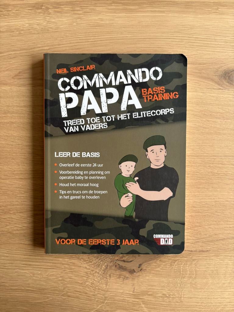 Neil Sinclair - Commando papa, Ophalen of Verzenden, Zo goed als nieuw, Neil Sinclair