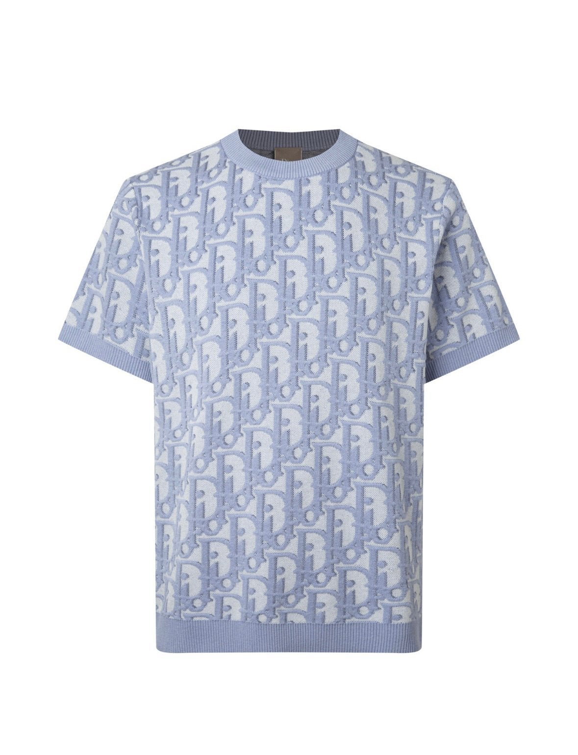 Dior T-shirt – all-over Dior Monogram – korte mouw, Kleding | Heren, Verzenden, Zo goed als nieuw, Blauw