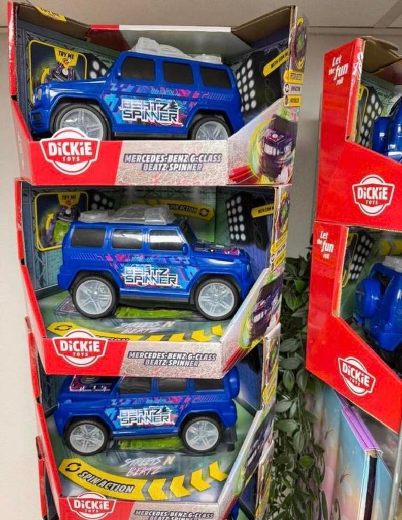 Dickie Toys Beatz Spinner Mercedes G dansende auto + muziek, Nieuw, Ophalen of Verzenden, H, H