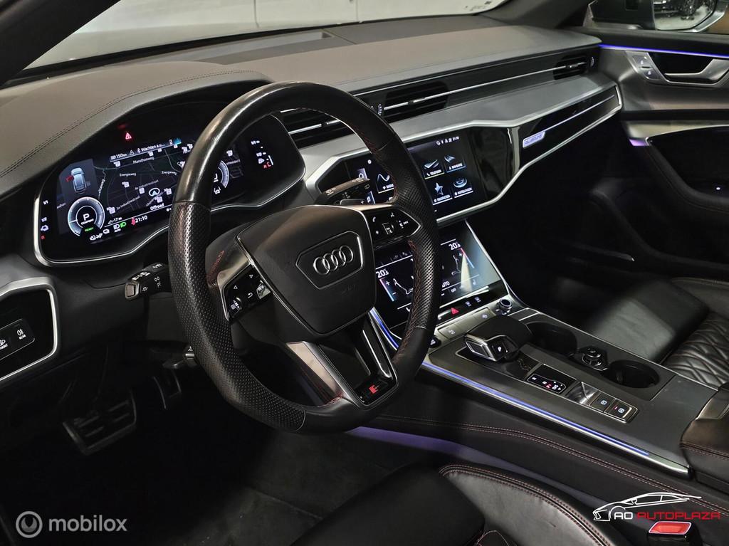 Audi A6 Avant 50 TFSI e quattro 3x S-line Panorama/RS Seats/, Auto's, 77 km/l, Zwart, 4 cilinders, 1984 cc