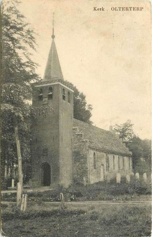 380-856-025 Olterterp Kerk, Verzenden, Voor 1920, Friesland