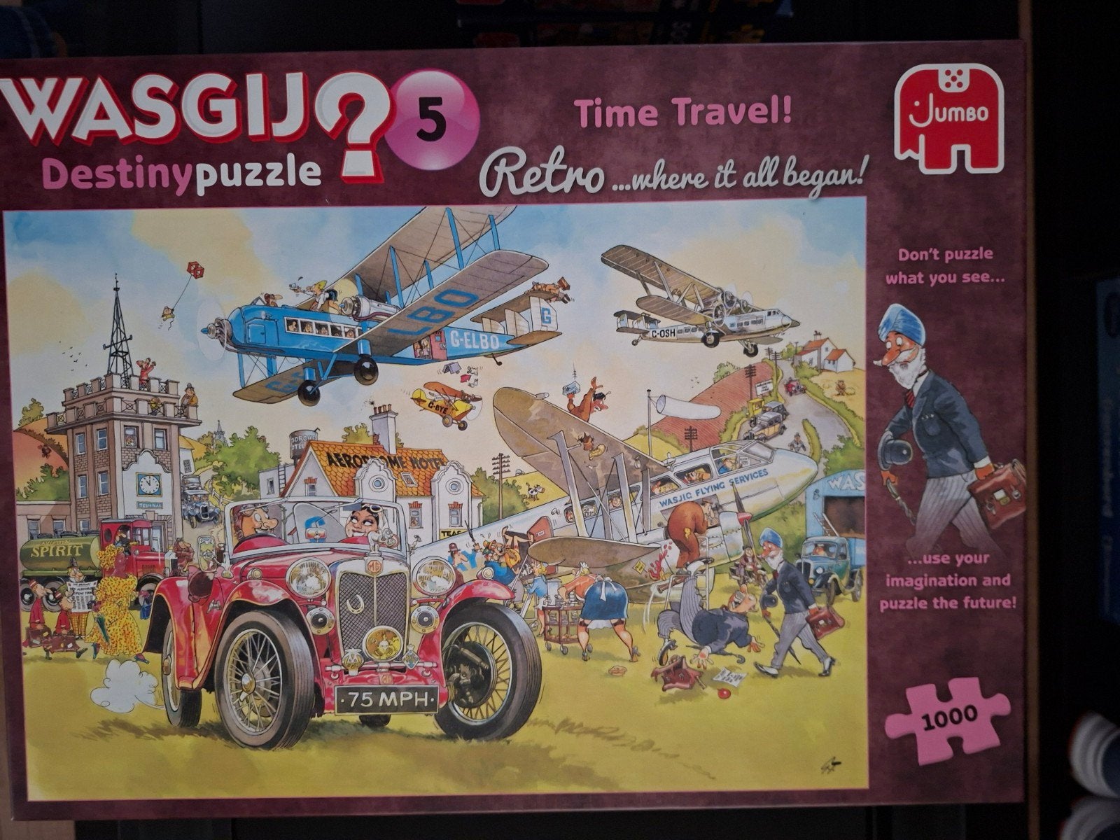 Wasgij Destiny 5 Time Travel, Ophalen, 500 t/m 1500 stukjes, Zo goed als nieuw