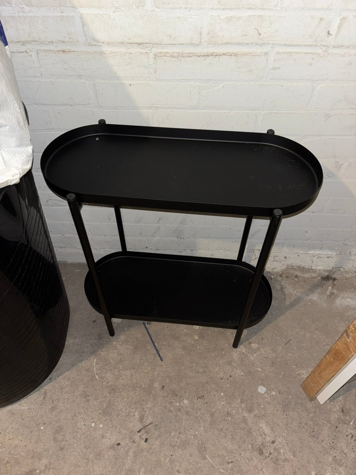Klein sidetable, Ophalen, 100 tot 150 cm, Zo goed als nieuw, 25 tot 50 cm