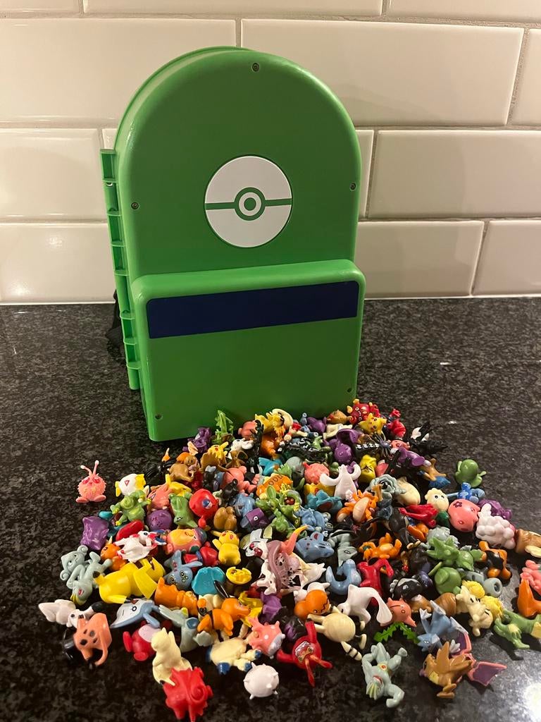 Pokémon rugzak speelset met figuren, Ophalen, Gebruikt, Jongen of Meisje