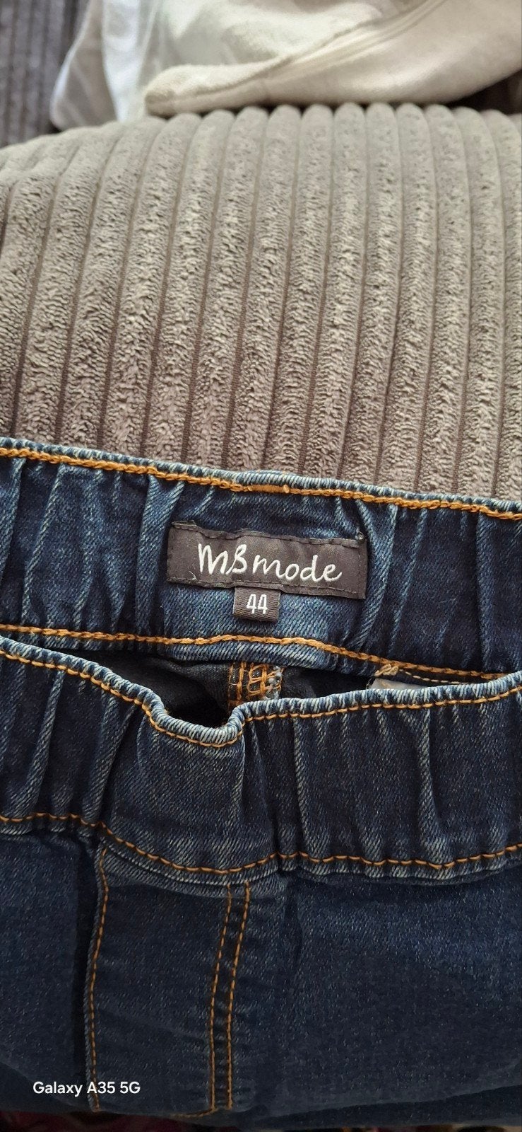 M&S Mode spijkerbroek maat 44, Ophalen, Blauw, Maat 42/44 (L), M&S Mode